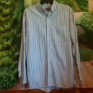Chaps mens button down dress shirt